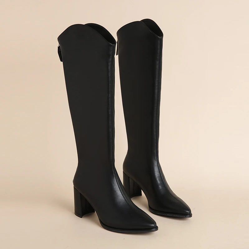 Winter Knee High Boots